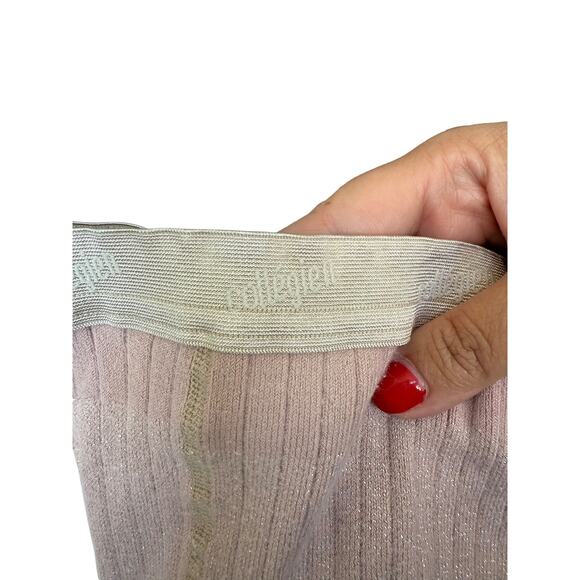 Collegien Toddler Girl Vieux Rose Louise Ribbed Tights Size 18 months - Picture 5 of 6